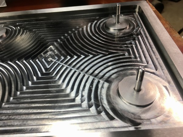Machined plate custom designed by Controlink Systems LLC